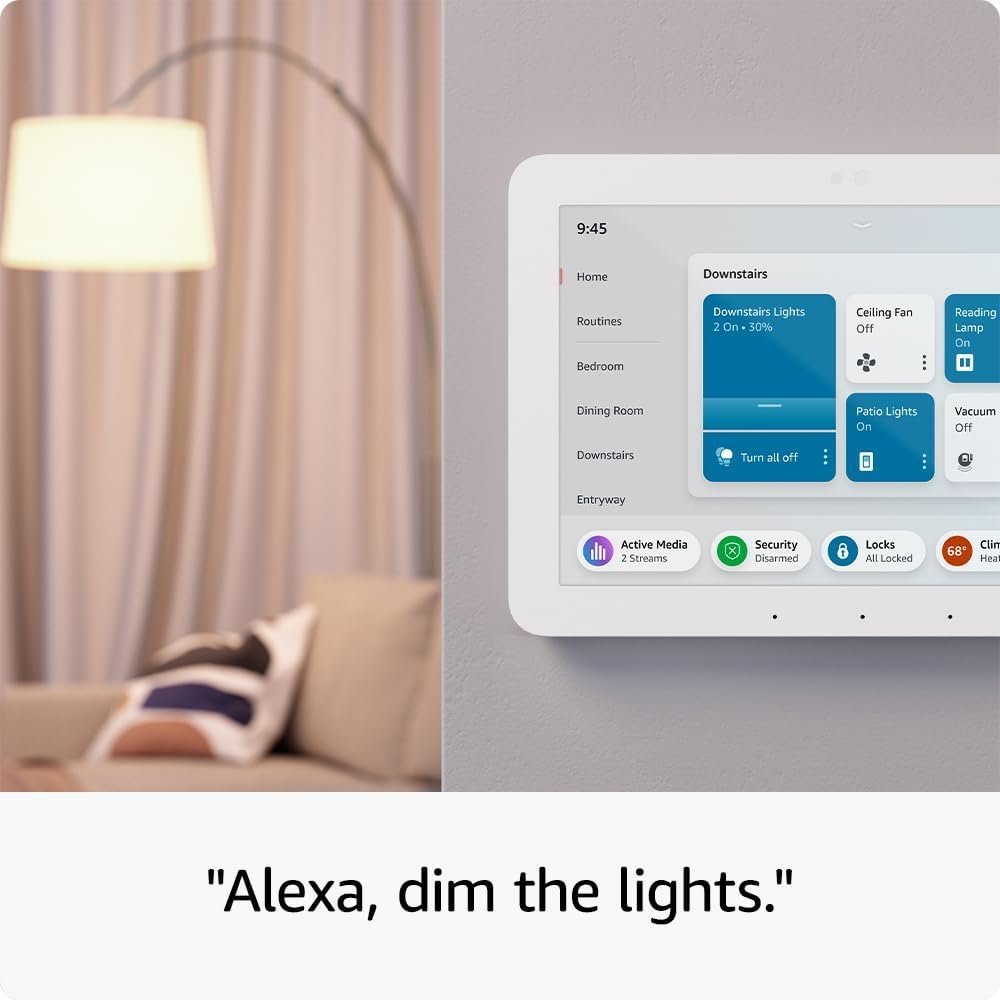 Amazon Echo Hub | 8” smart home control panel with Alexa | Compatible with thousands of devices Amazon Echo Hub | 8” smart home control panel with Alexa | Compatible with thousands of devices