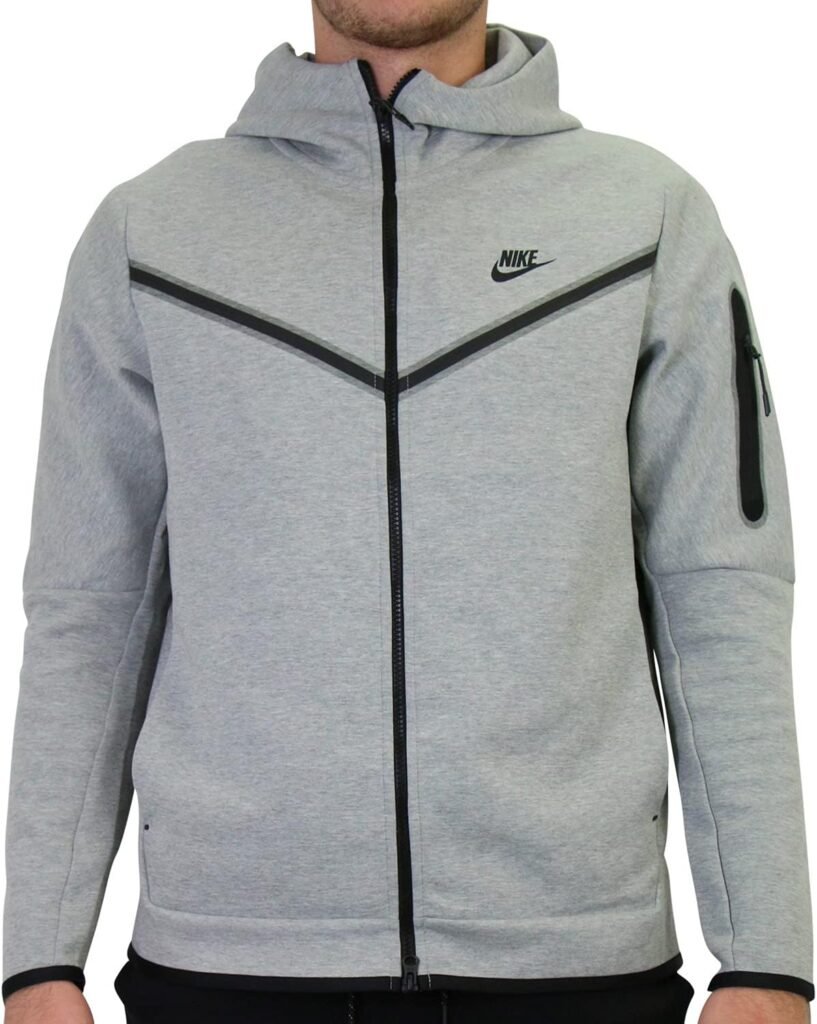 Nike Mens Sportswear Elemental Gold/Sail Tech Fleece Full-Zip Hoodie (CU4489 722) Nike Mens Sportswear Elemental Gold/Sail Tech Fleece Full-Zip Hoodie (CU4489 722)