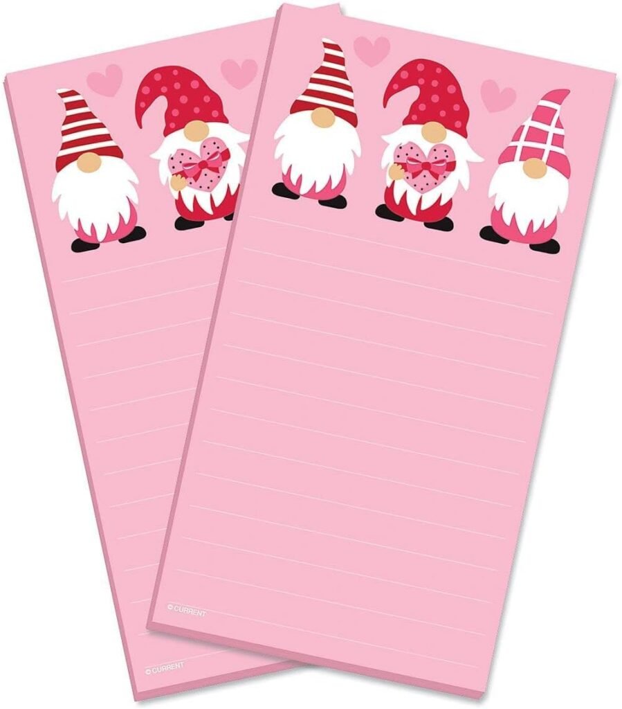 Current Christmas Gnomes Magnetic Notepad Set – Set of 2 Memo Pads, 60-Sheet Pads, 3½ x 6½ Inches, Shopping List, To-Do Notes, Printed in The USA Current Christmas Gnomes Magnetic Notepad Set – Set of 2 Memo Pads, 60-Sheet Pads, 3½ x 6½ Inches, Shopping List, To-Do Notes, Printed in The USA