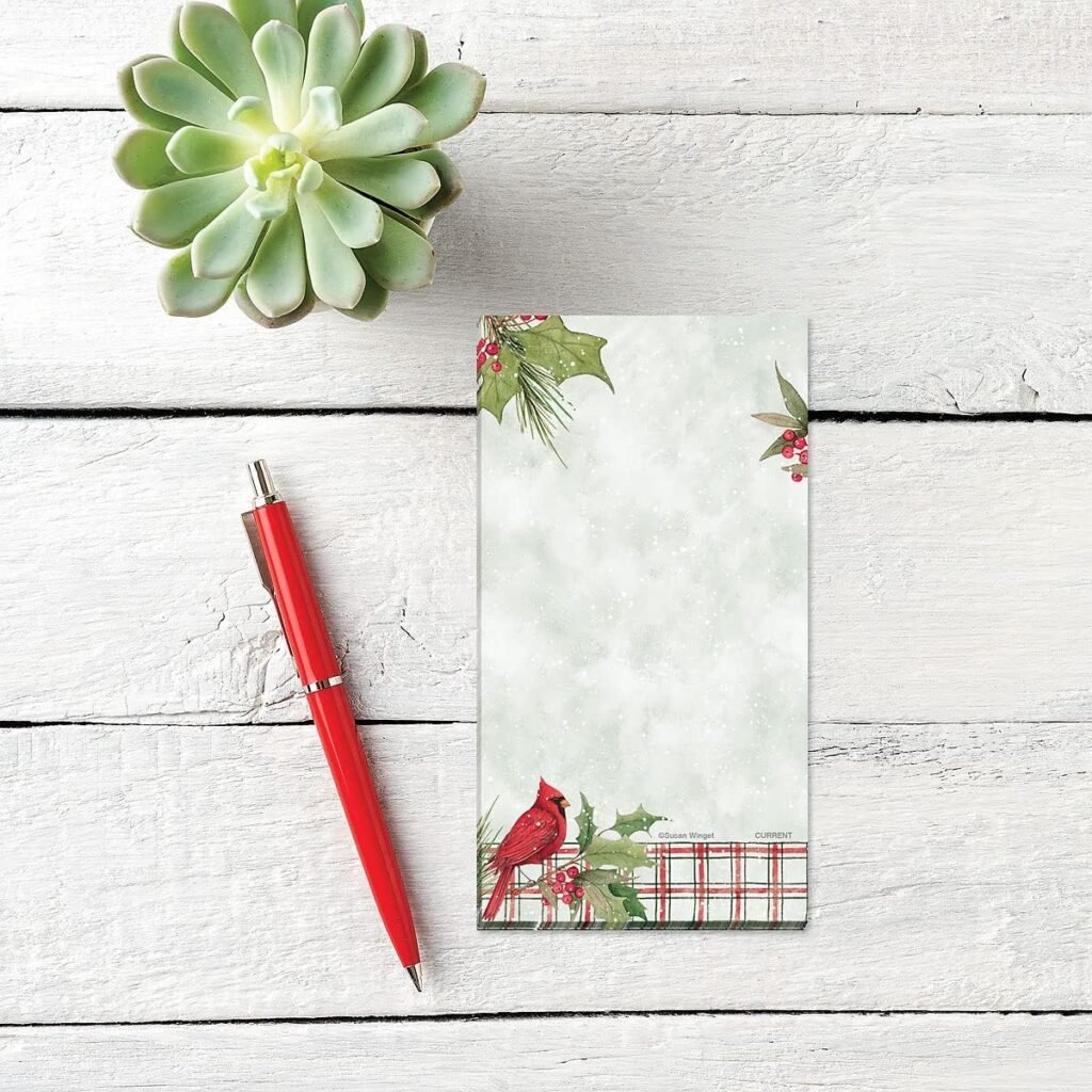 Current Peaceful Forest Holiday Magnetic Notepad Set – Set of 12 Memo Pads, 6 Designs, 30-Sheet Pads, 3½ x 6½ Inches, Christmas Shopping List, To-Do Notes Current Peaceful Forest Holiday Magnetic Notepad Set – Set of 12 Memo Pads, 6 Designs, 30-Sheet Pads, 3½ x 6½ Inches, Christmas Shopping List, To-Do Notes