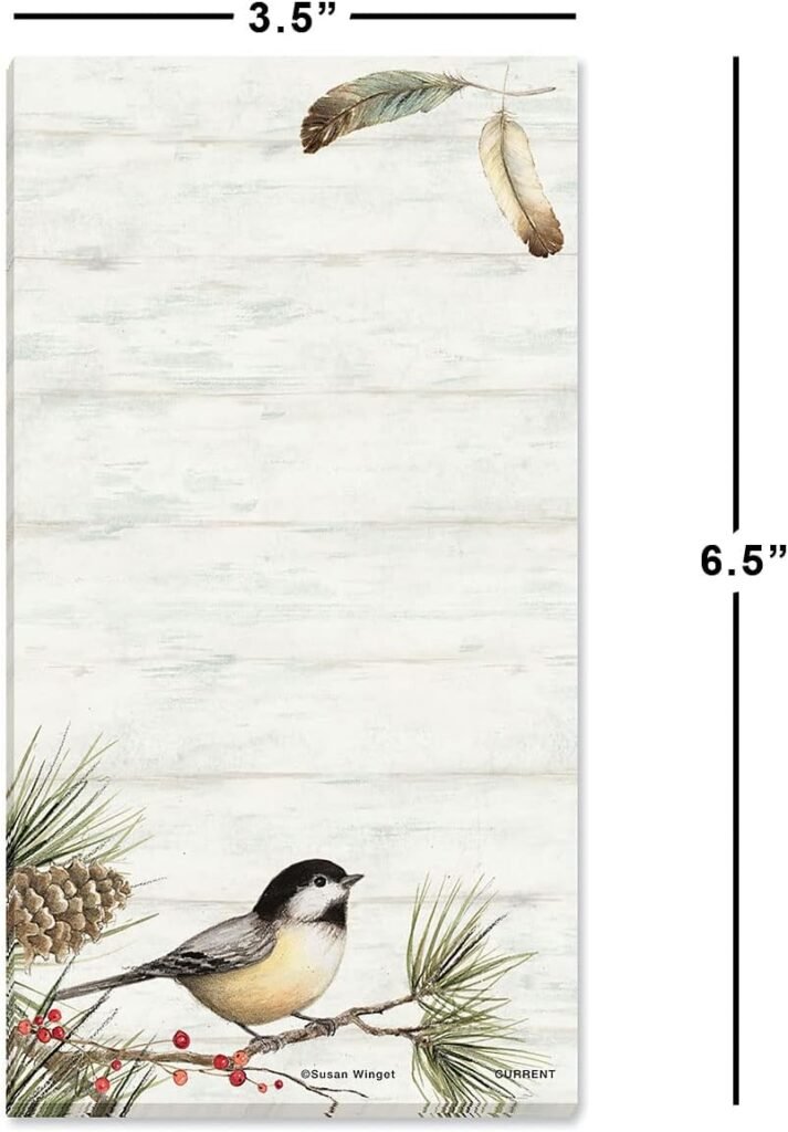Current Peaceful Forest Holiday Magnetic Notepad Set – Set of 12 Memo Pads, 6 Designs, 30-Sheet Pads, 3½ x 6½ Inches, Christmas Shopping List, To-Do Notes Current Peaceful Forest Holiday Magnetic Notepad Set – Set of 12 Memo Pads, 6 Designs, 30-Sheet Pads, 3½ x 6½ Inches, Christmas Shopping List, To-Do Notes