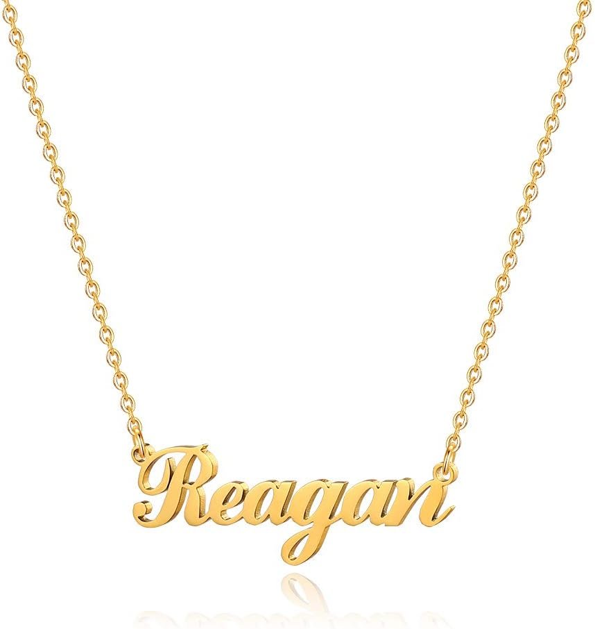 Hidepoo Name Necklace Personalized – Stainless Steel Name Pendant Necklace,Dainty Letter Name Necklace Chain Custom Personalized Jewelry Gifts for Women Hidepoo Name Necklace Personalized – Stainless Steel Name Pendant Necklace,Dainty Letter Name Necklace Chain Custom Personalized Jewelry Gifts for Women