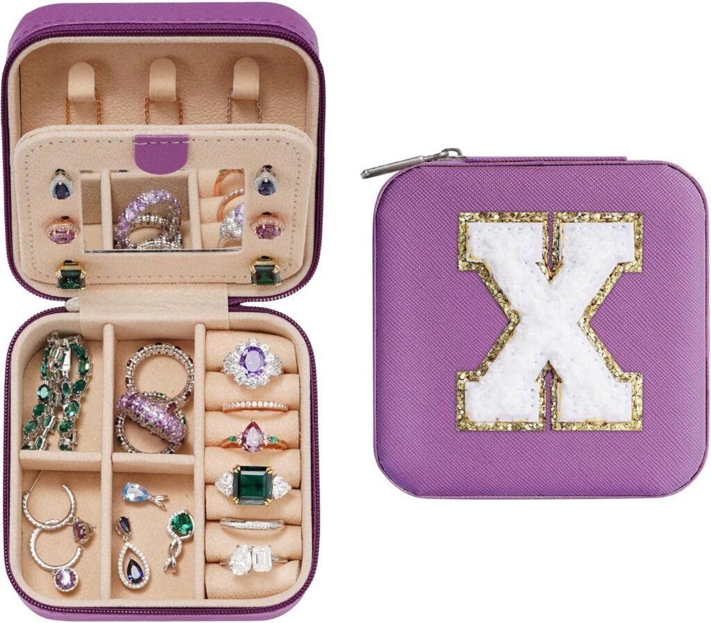 Parima Christmas Gifts List 2024 Ideas - Personalized Initial Travel Jewelry Case, 4 5 6 7 8 9 10 11 12 Year Old Girl Birthday Gifts Christmas Gifts for Daughter Granddaughter - Letter E, Aqua Blue Parima Christmas Gifts List 2024 Ideas - Personalized Initial Travel Jewelry Case, 4 5 6 7 8 9 10 11 12 Year Old Girl Birthday Gifts Christmas Gifts for Daughter Granddaughter - Letter E, Aqua Blue