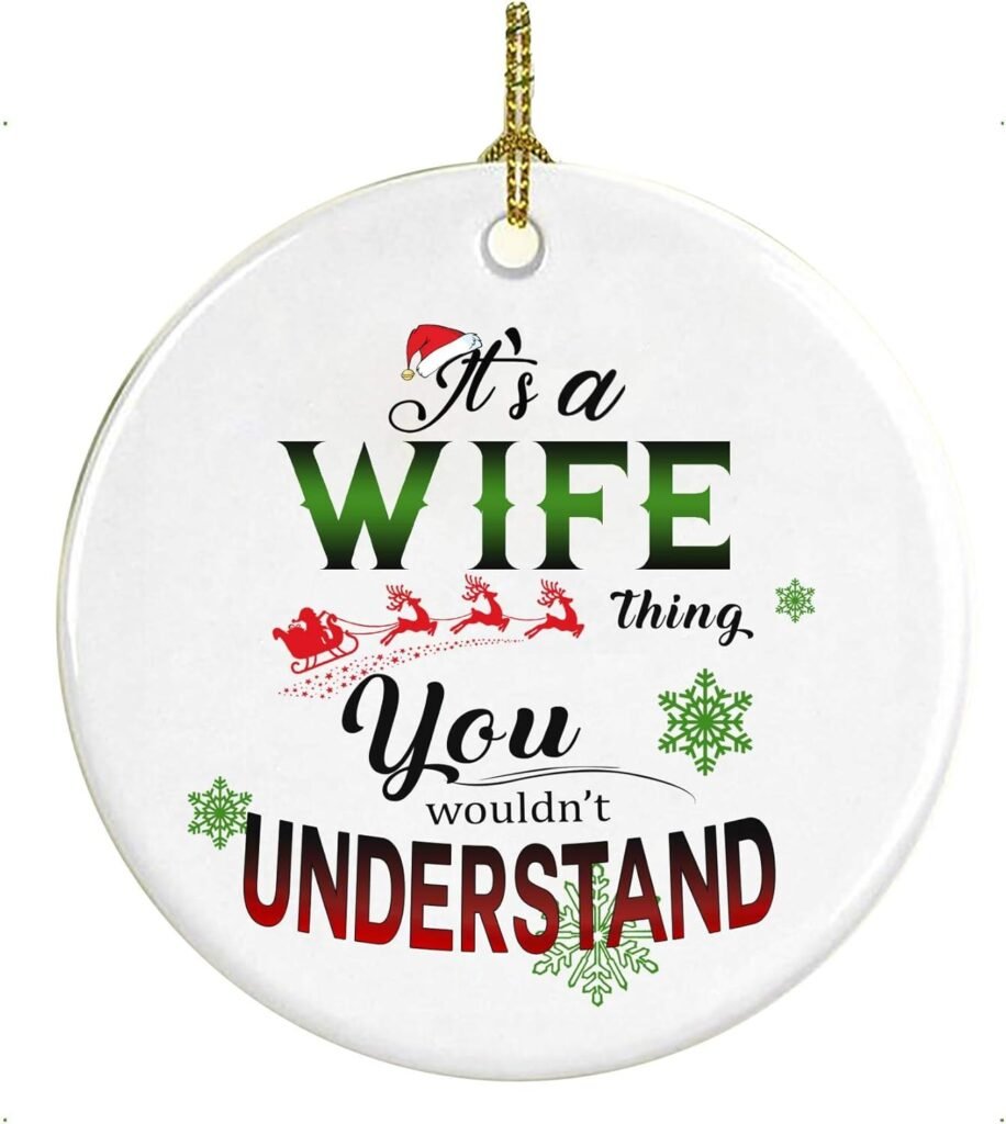 Personalized Christmas Ornaments 2024 Custom With Name Its Thing You Wouldnt Understand Christmas as a Family Rustic Xmas Decorations Tree Ornament For Husband Wife MDF Plastic 3 White Personalized Christmas Ornaments 2024 Custom With Name Its Thing You Wouldnt Understand Christmas as a Family Rustic Xmas Decorations Tree Ornament For Husband Wife MDF Plastic 3 White